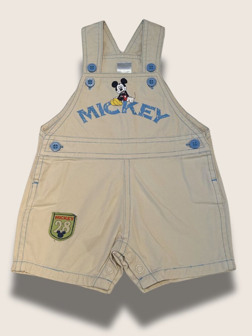 Y2K Disney (Mickey Mouse) Shortalls